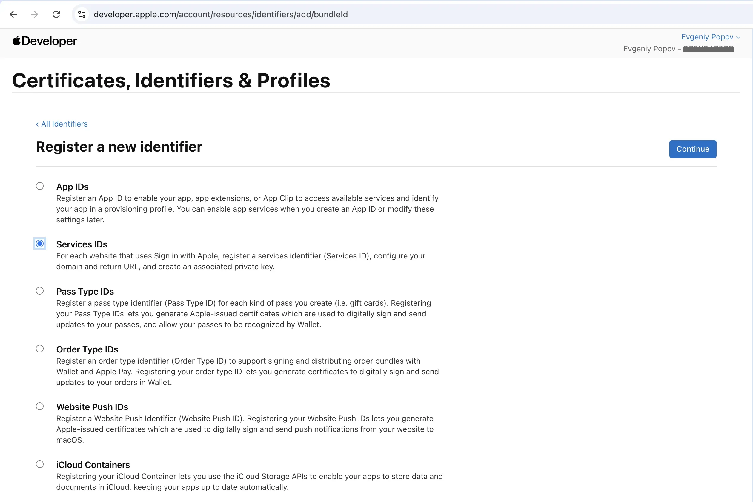 apple auth