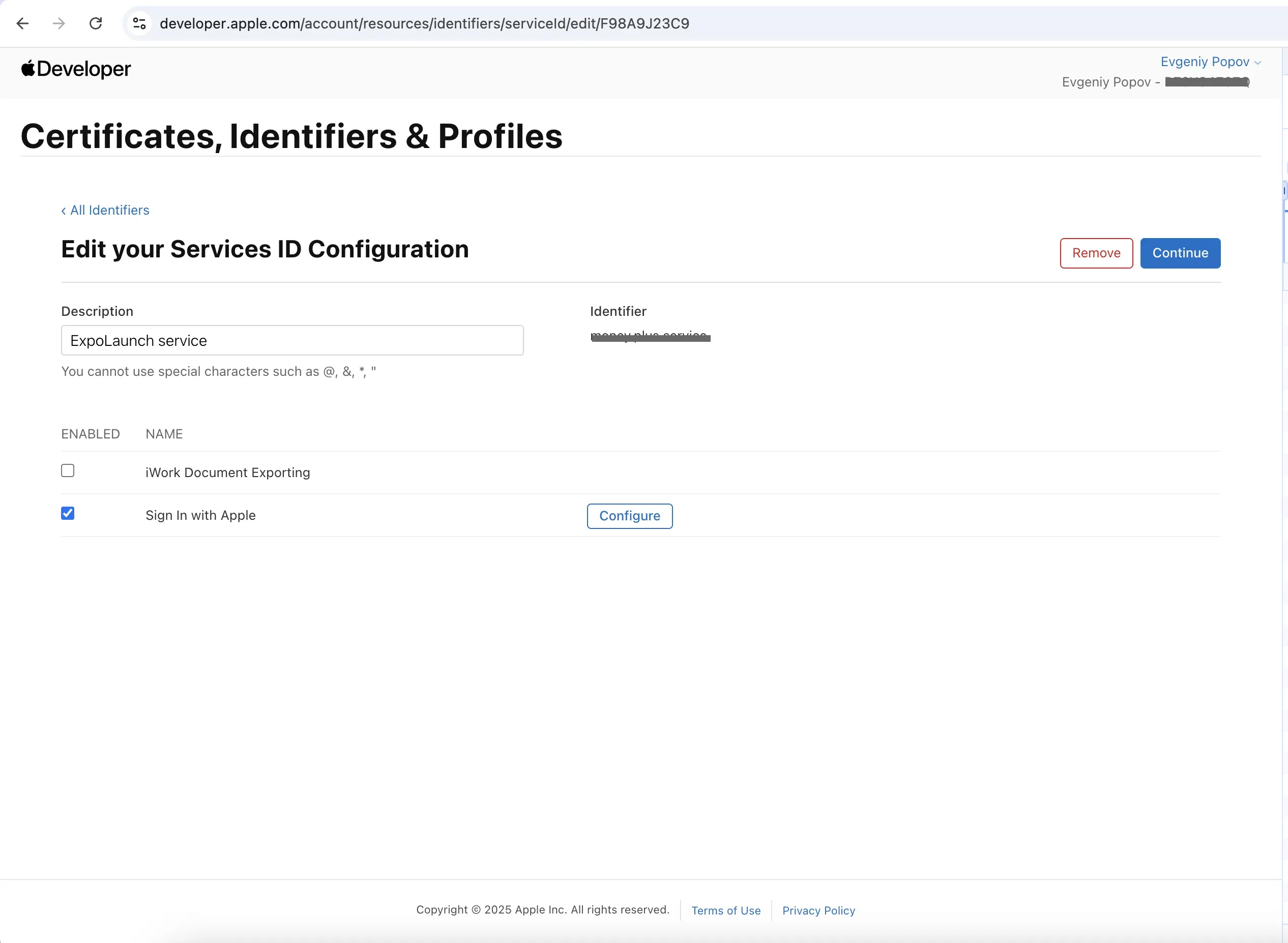 apple auth