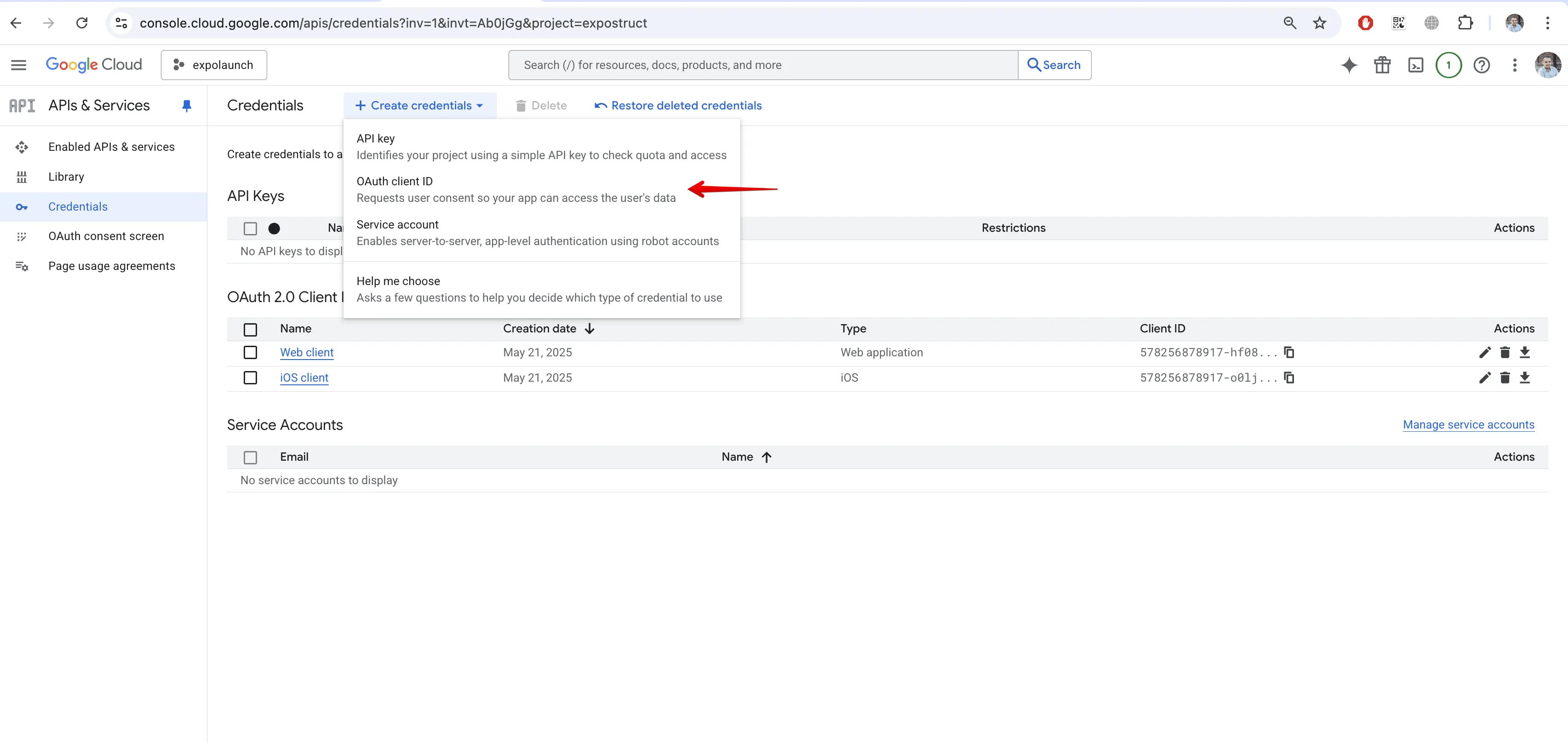 google auth