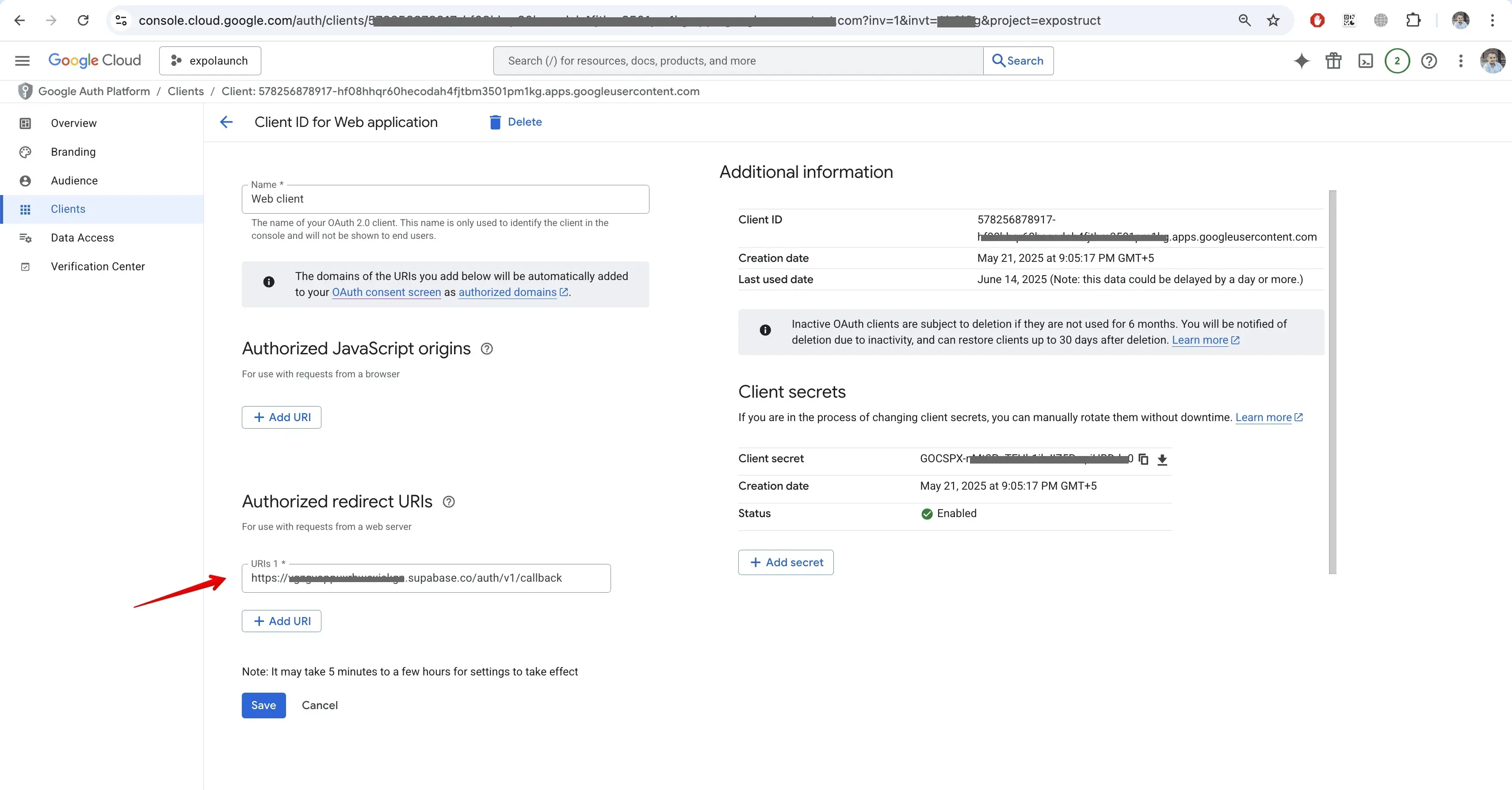 google auth