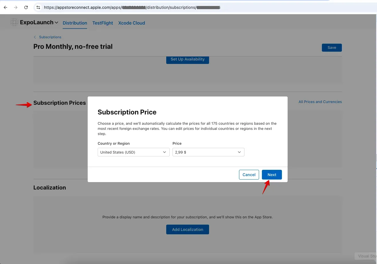 ios subscription